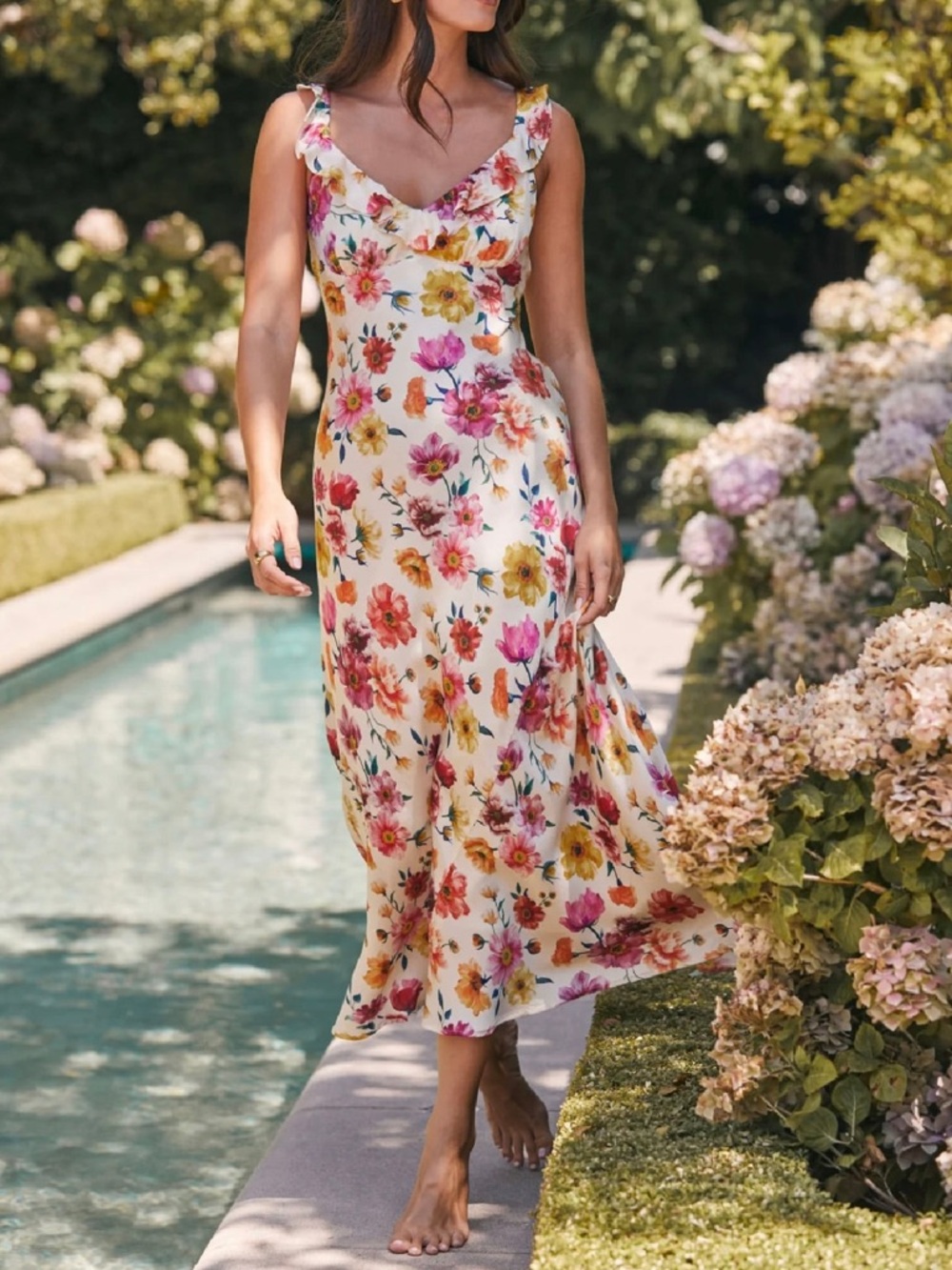 ASTR Zoie Floral Dress